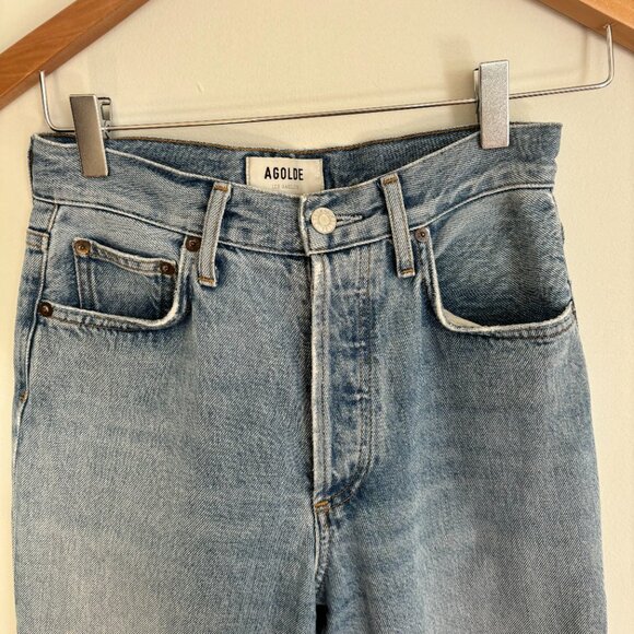 Agolde Fen Straight Leg Jeans - Size 23 - Picture 5 of 14